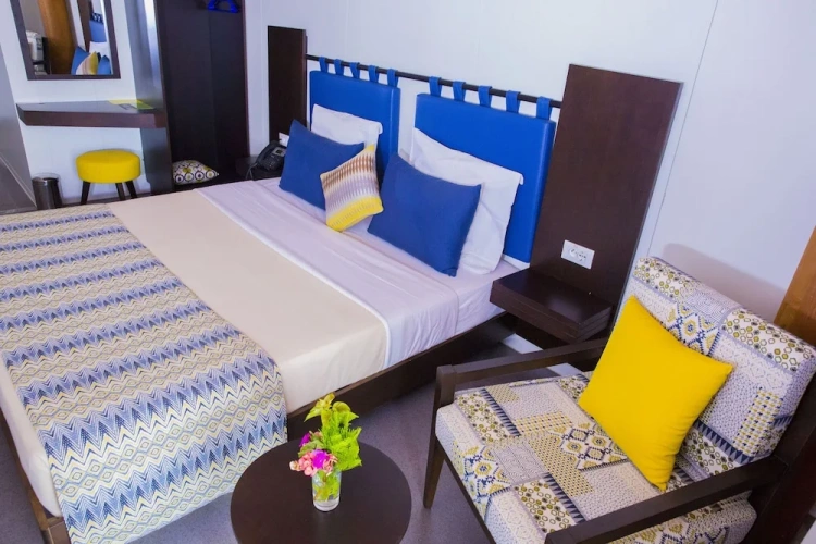 Superior Double room with balcony and with garden view