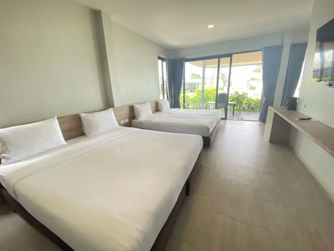 Grand Quadruple Villa beachfront