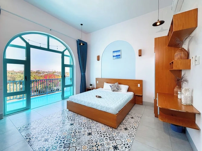 Standard Family room with balcony and with garden view