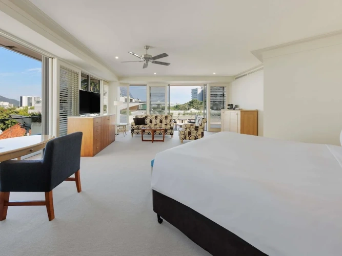 Double Junior Suite with balcony and with city view