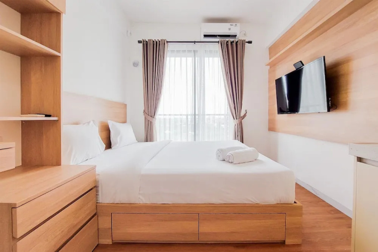 Nice And Comfortable Studio Apartment At Sky House Bsd