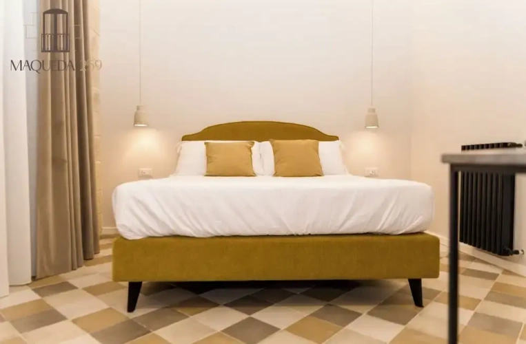 Standard Double room with balcony and with courtyard view