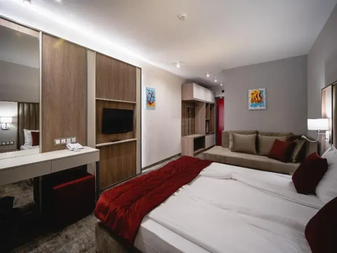 Classic Double room with balcony and with park view