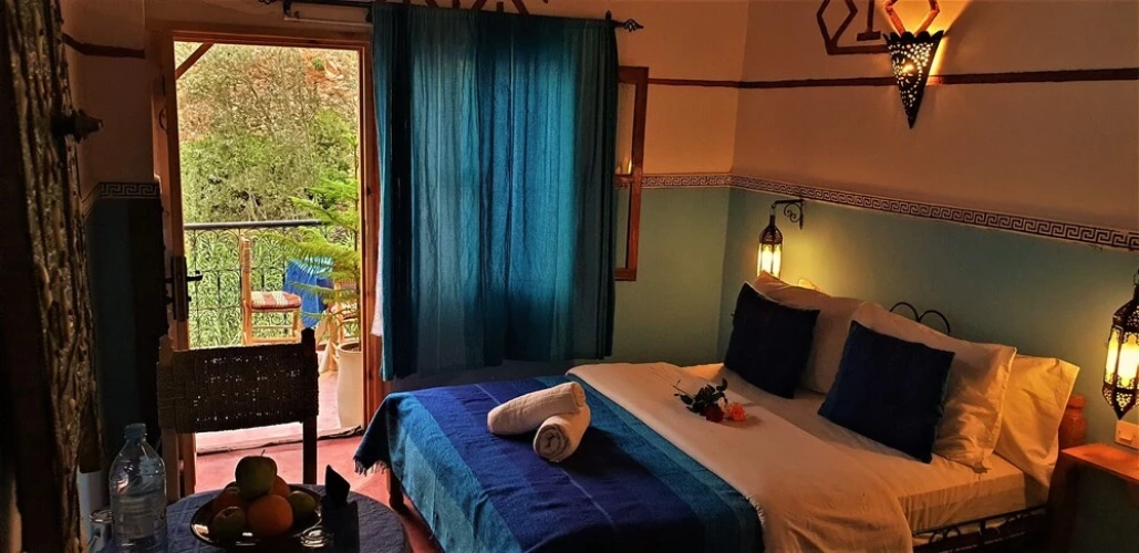 Standard Quadruple room with balcony and with view