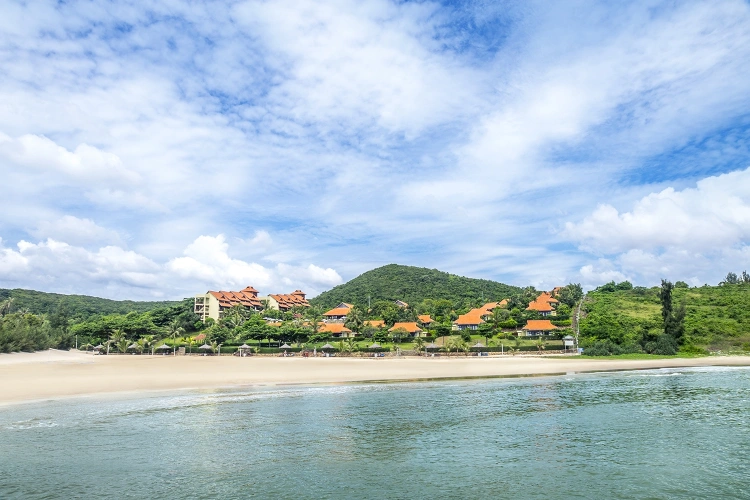 Villa beachfront