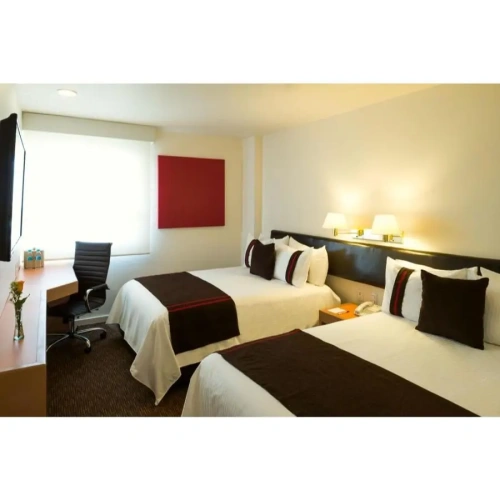 Standard Double room with street view