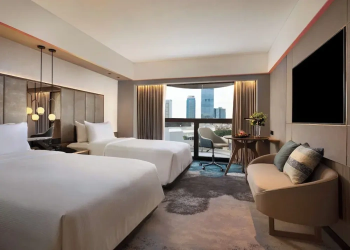 Grand Twin room with city view
