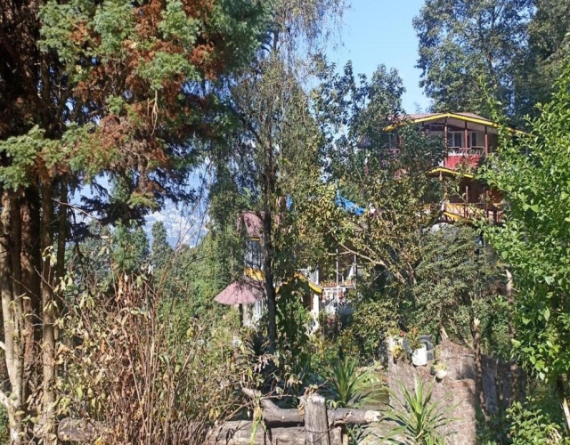 Outside