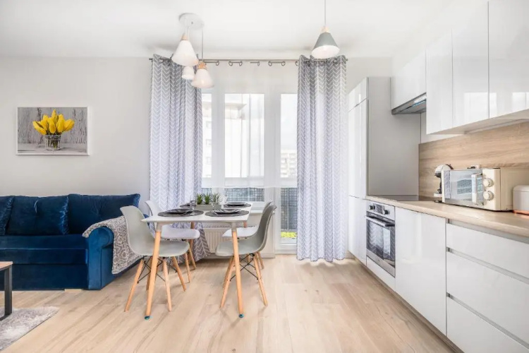 Przytulny apartament 61 centurm szczecina