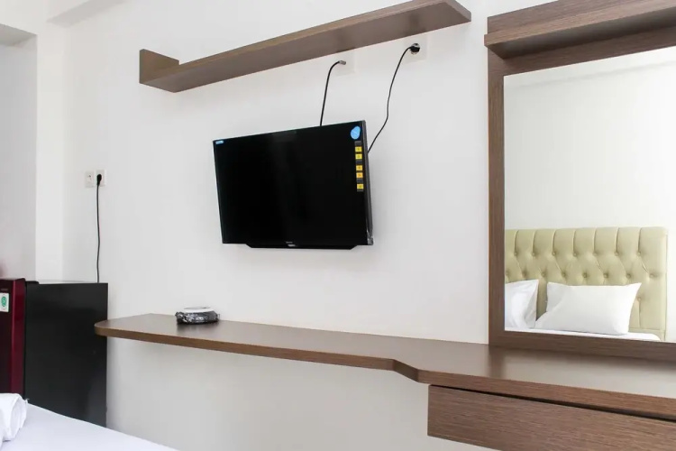 Comfortable And Minimalist Studio At Riverview Jababeka Apartment