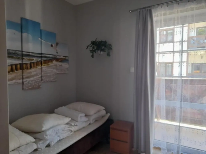 Apartment with balcony and with view