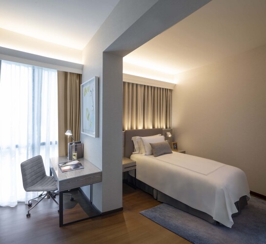 Fraser Residence Orchard SingaporeOver view