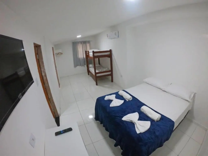 Standard Quadruple room with garden view