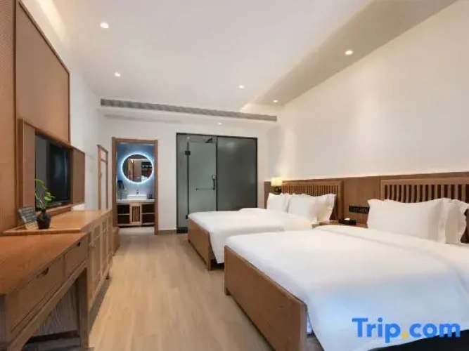Standard Double Family room with balcony and with river view