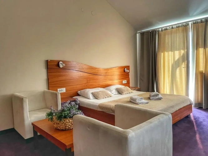 Standard Double room with balcony and with sea view