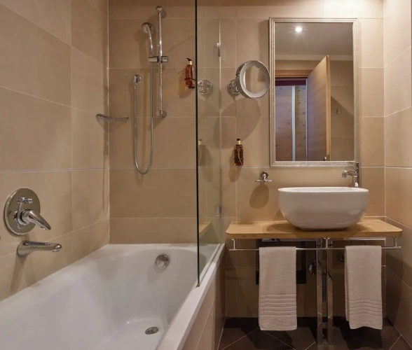 Superior Double room with balcony and with mountain view