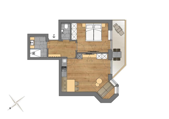 1 Bedroom Apartment