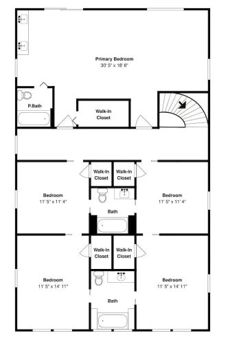 6 Bedrooms Cottage with balcony
