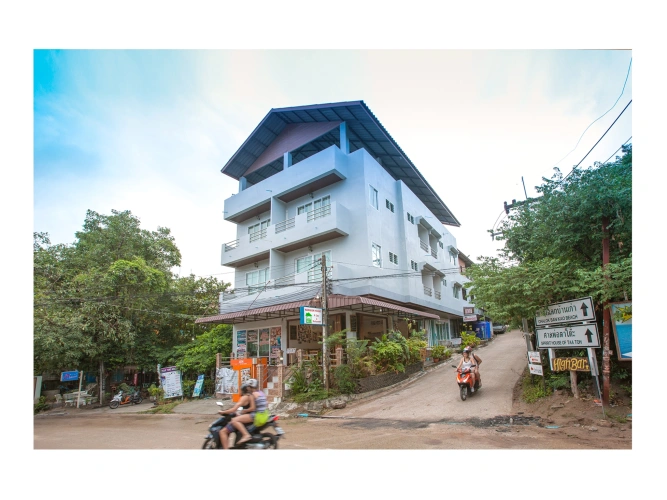 Standard Twin room with balcony and with view