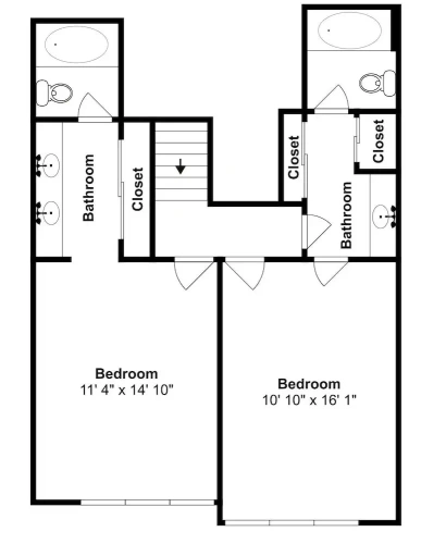 2 Bedrooms Standard room with balcony and with lake view
