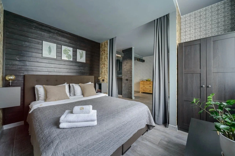 1 Bedroom Apartment with balcony and with view