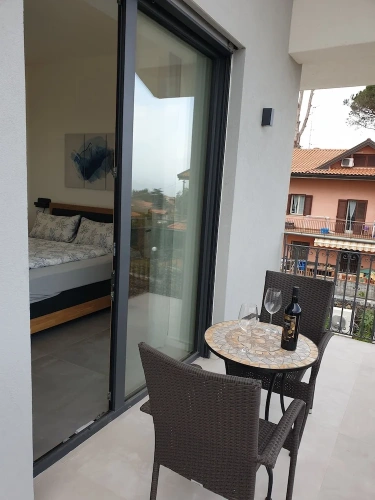 Standard Double room with balcony and with sea view
