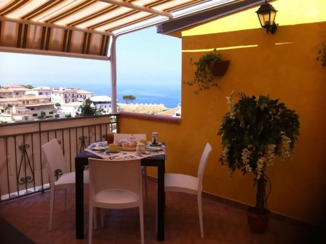 Standard Double room with balcony and with view