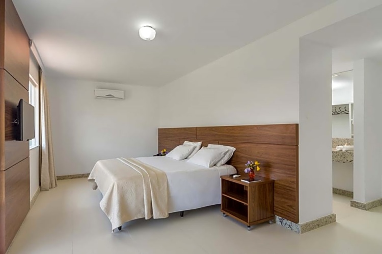 Standard Quadruple room with balcony and with garden view