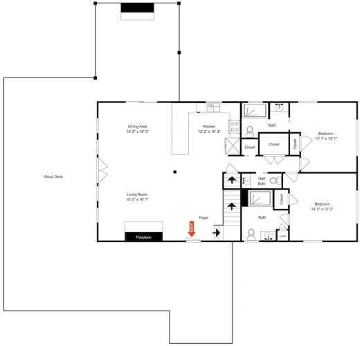 5 Bedrooms Cottage
