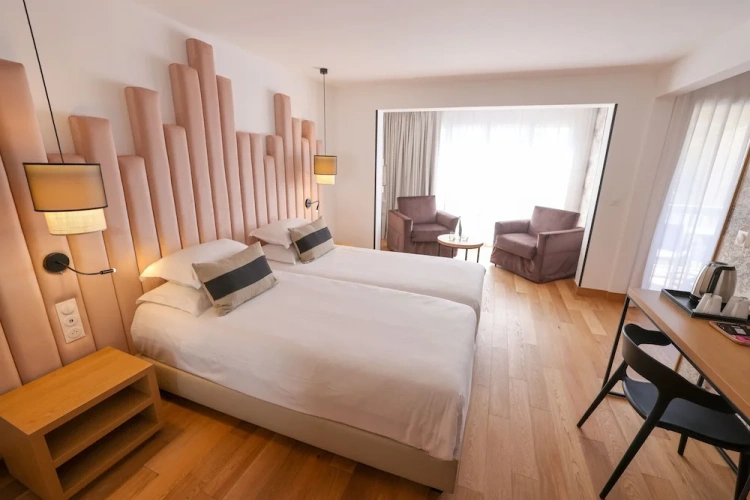 Deluxe Double room with balcony and with city view