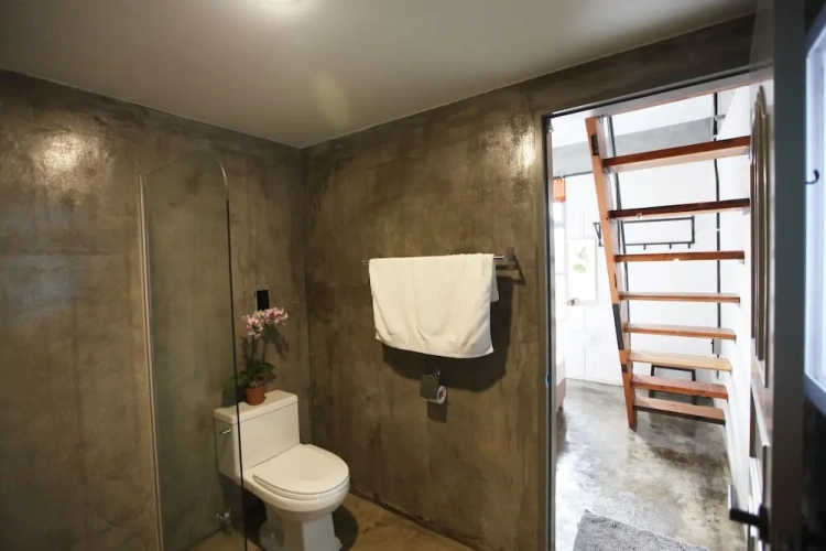 Standard Twin room with balcony and with view