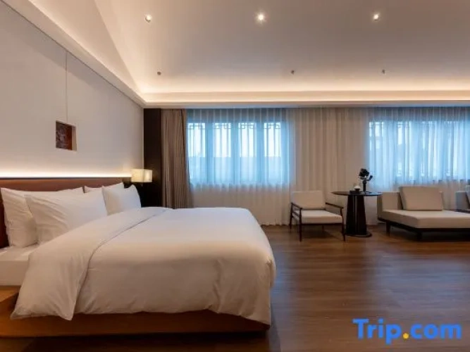 Standard Twin room with street view