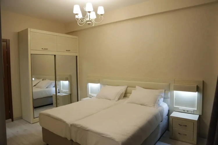 Economy Twin Apartment with city view