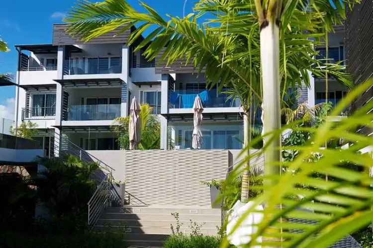 Plage Bleue Beachfront ApartmentsOver view