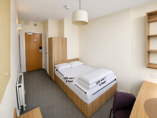 Bed in Dorm