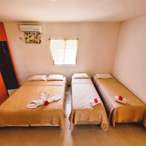 Standard Quadruple room with balcony