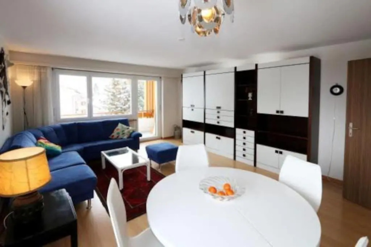 Near ski slopes 2 bedrooms apartment with balcony