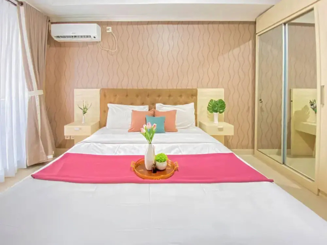 Homey Studio Apartment at Beverly Dago
