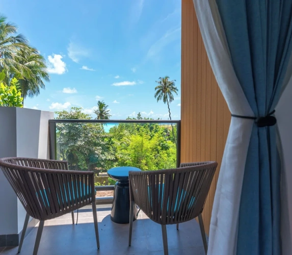 Deluxe Double room with balcony and with ocean view