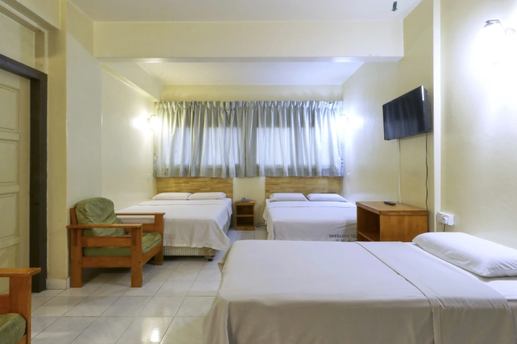 Standard Triple room with city view