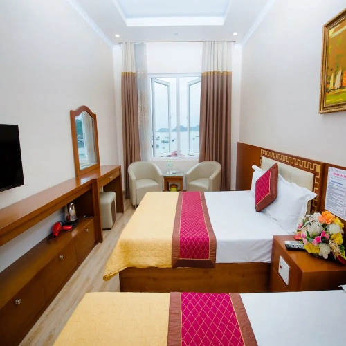 Executive Quadruple room with sea view