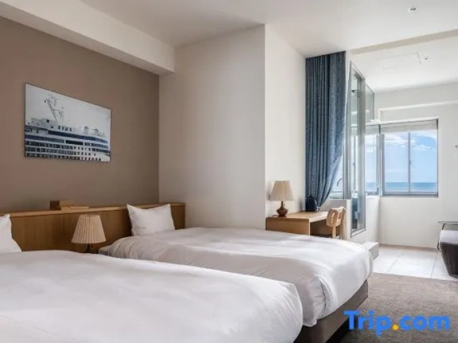 Deluxe Twin room with ocean view