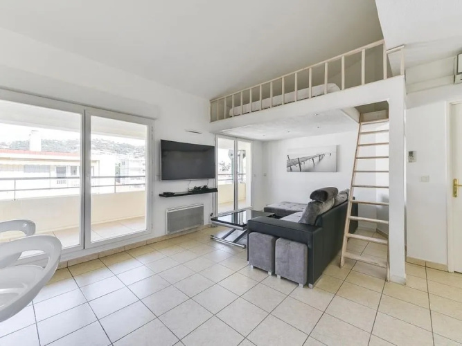 Festival-superbe T2/3 Duplex -pk -7 min Plage