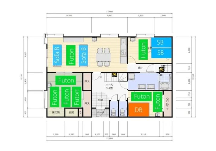 3 Bedrooms Apartment