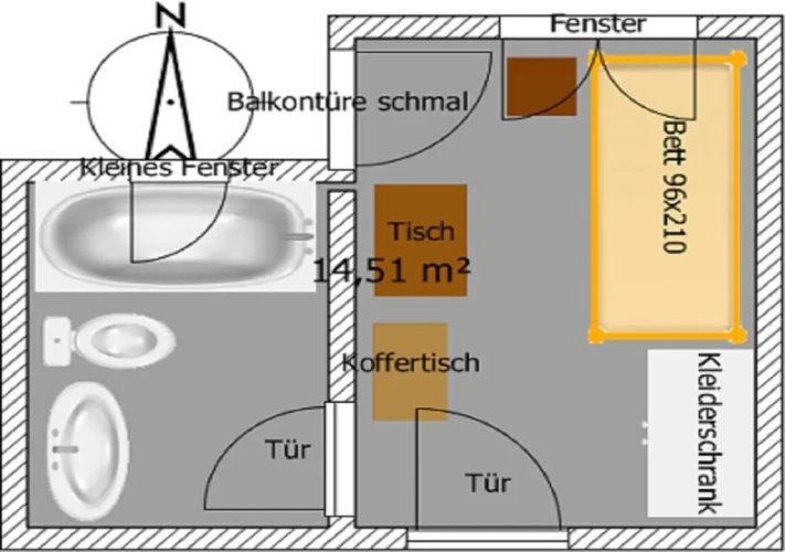 Standard Single room