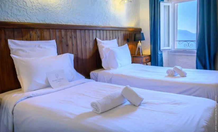 Standard Twin room with mountain view