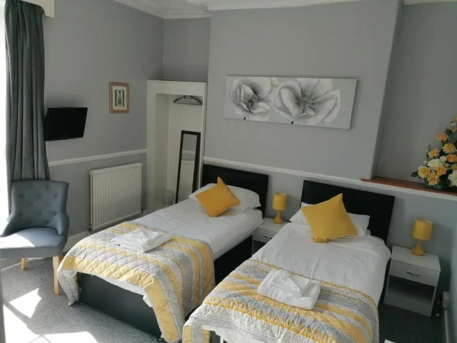 Standard Twin room with mountain view