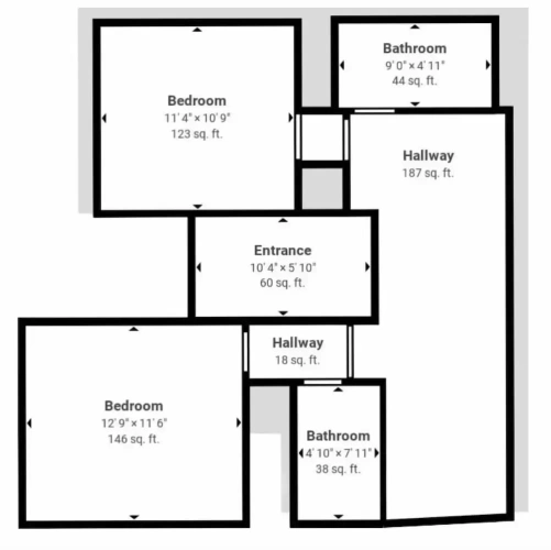 5 Bedrooms Cottage