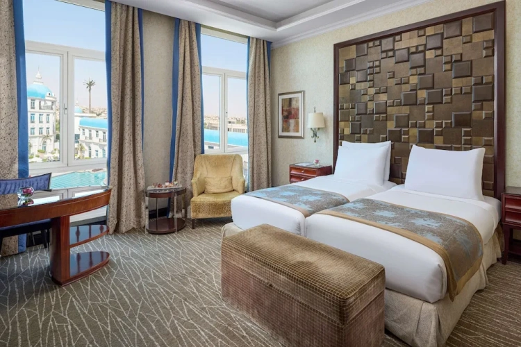 Deluxe Twin room with city view