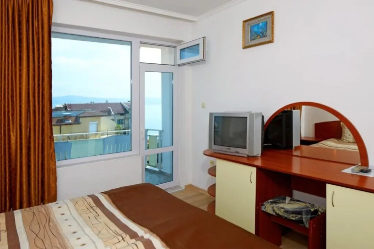 Standard Double room with balcony and with view
